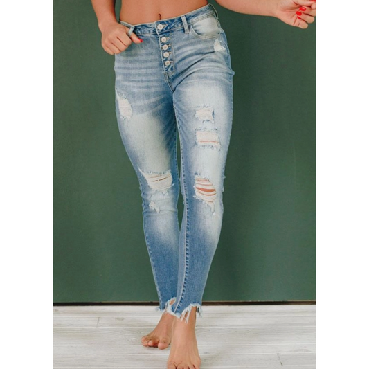 Betty High Rise Lite Wash Jeans