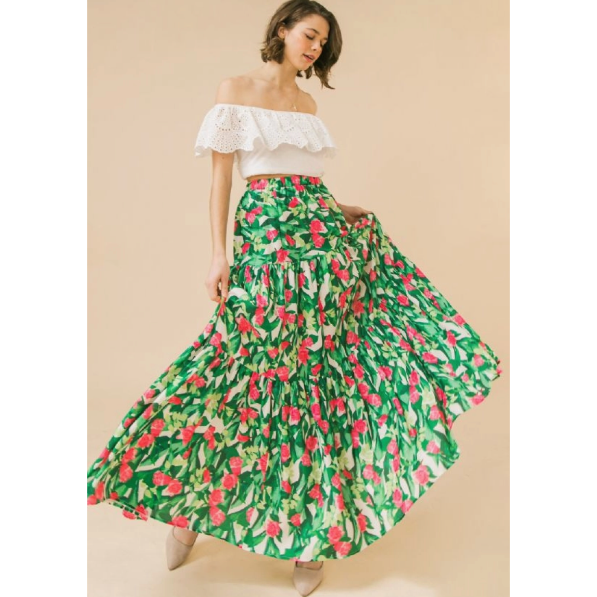 Tropics Maxi Skirt