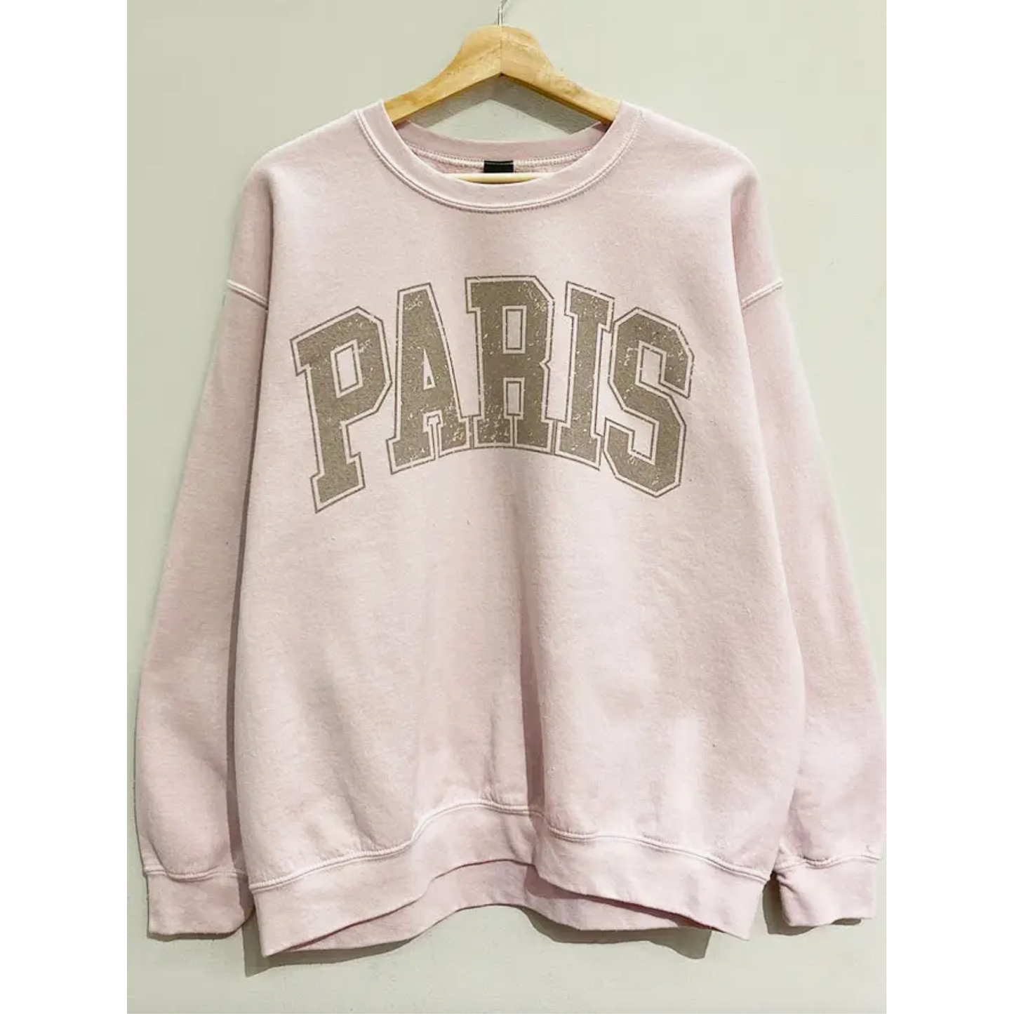 Paris Oversize Crewneck Sweatshirt